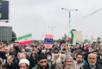 راهپیمایی مردم خوزستان در محکومیت اقدام هتاکانه نشریه فرانسوی