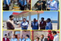 بازدید معاون اجرایی مرکز بهداشت خوزستان از روند اجرای برنامه بسیج سلامت نوروزی