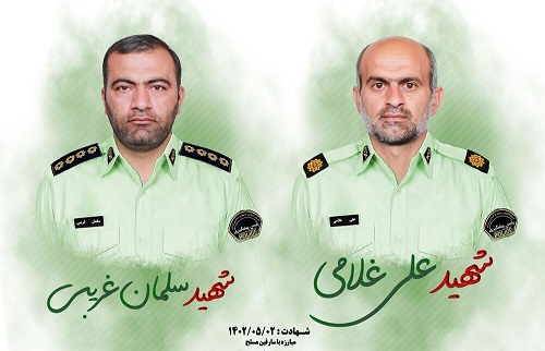 آیین وداع با پیکر شهدای نظم امنیت ایذه در اهواز برگزار می شود آیین وداع با پیکر شهدای نظم امنیت ایذه در اهواز برگزار می شود