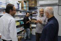 بازدید استاندار خوزستان از داروخانه مرزی چذابه