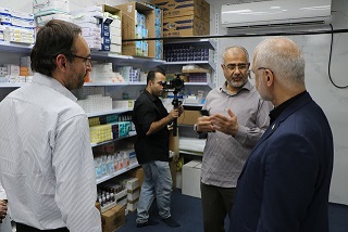بازدید استاندار خوزستان از داروخانه مرزی چذابه بازدید استاندار خوزستان از داروخانه مرزی چذابه