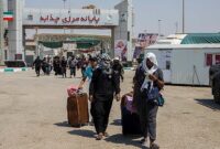 اوج کج سلیقگی مسئولان در طراحی ورود و خروج زوار در مرز چذابه