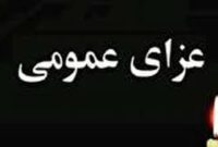 اعلام عزای عمومی در سراسر کشور اعلام عزای عمومی در سراسر کشور