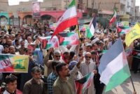 برگزاری راهپیمایی باشکوه حمایت از مردم مظلوم فلسطین در خوزستان برگزاری راهپیمایی باشکوه حمایت از مردم مظلوم فلسطین در خوزستان