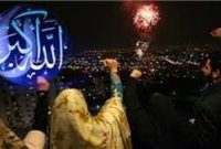 در شب یوم الله ۲۲ بهمن، طنین نوای الله اکبر و نور افشانی آسمان خوزستان در شب یوم الله ۲۲ بهمن، طنین نوای الله اکبر و نور افشانی آسمان خوزستان