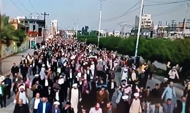 برگزاری راهپیمایی مردم خوزستان در محکومیت اغتشاشگران مسلح برگزاری راهپیمایی مردم خوزستان در محکومیت اغتشاشگران مسلح