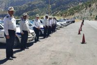برخورد با تخلفات حادثه‌ساز رانندگی با همکاری پلیس راه خوزستان و لرستان